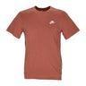 Nike, Maglietta Uomo Club Tee, Mineral Clay/white