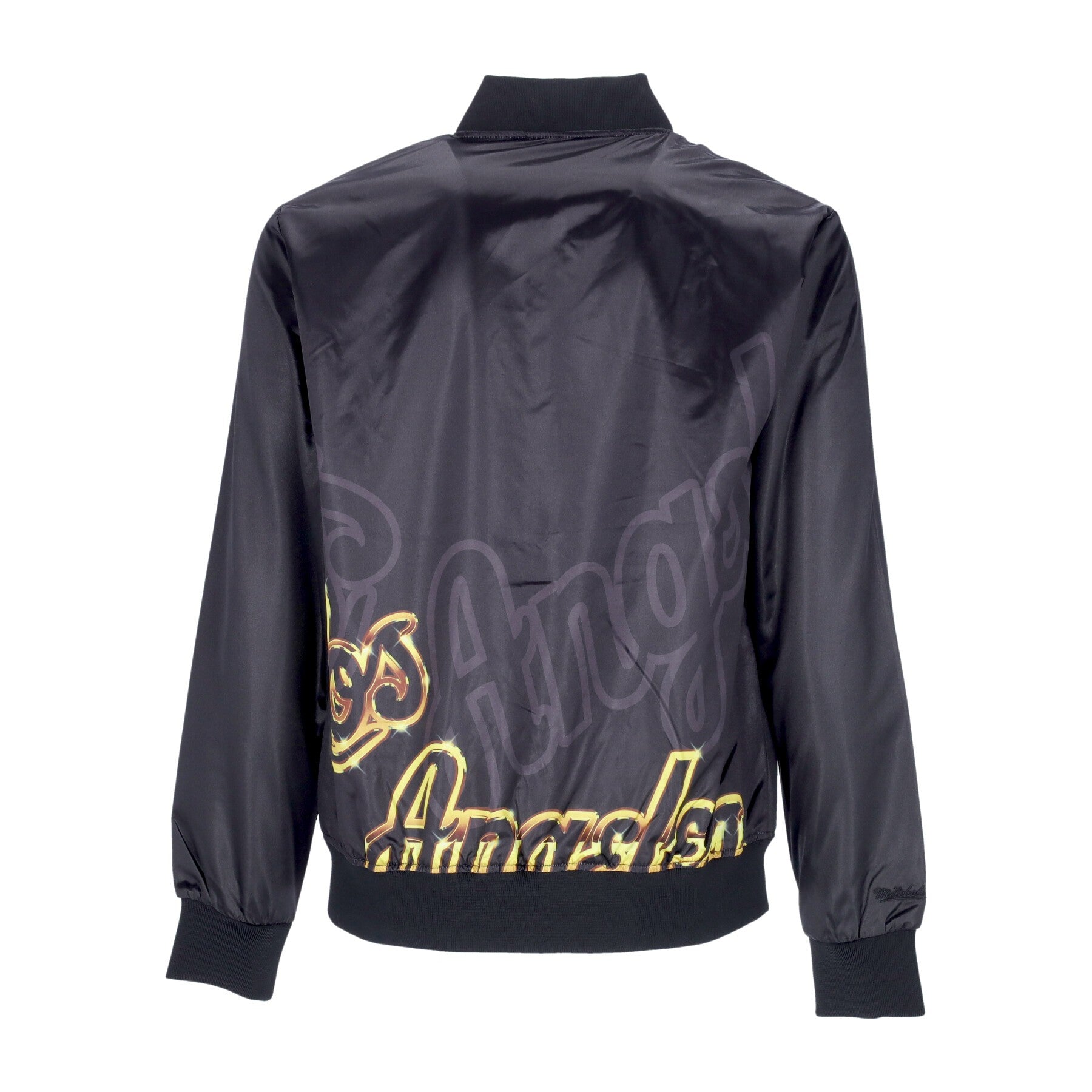 Mitchell & Ness, Giacchetta Uomo Nba Big Face 4.0 Satin Jacket Hardwood Classics Loslak, 