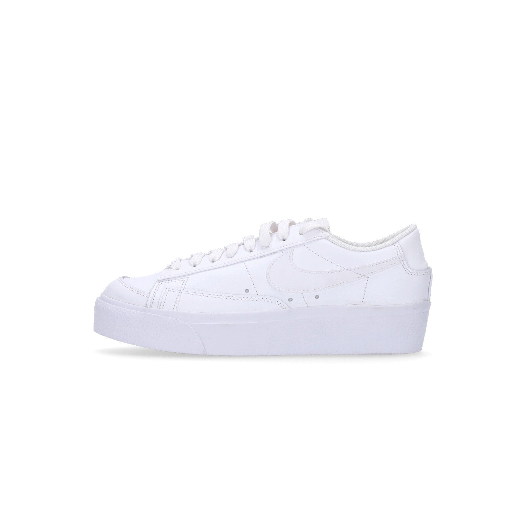 Nike, Scarpa Bassa Donna W Blazer Low Platform, White/white/white/black