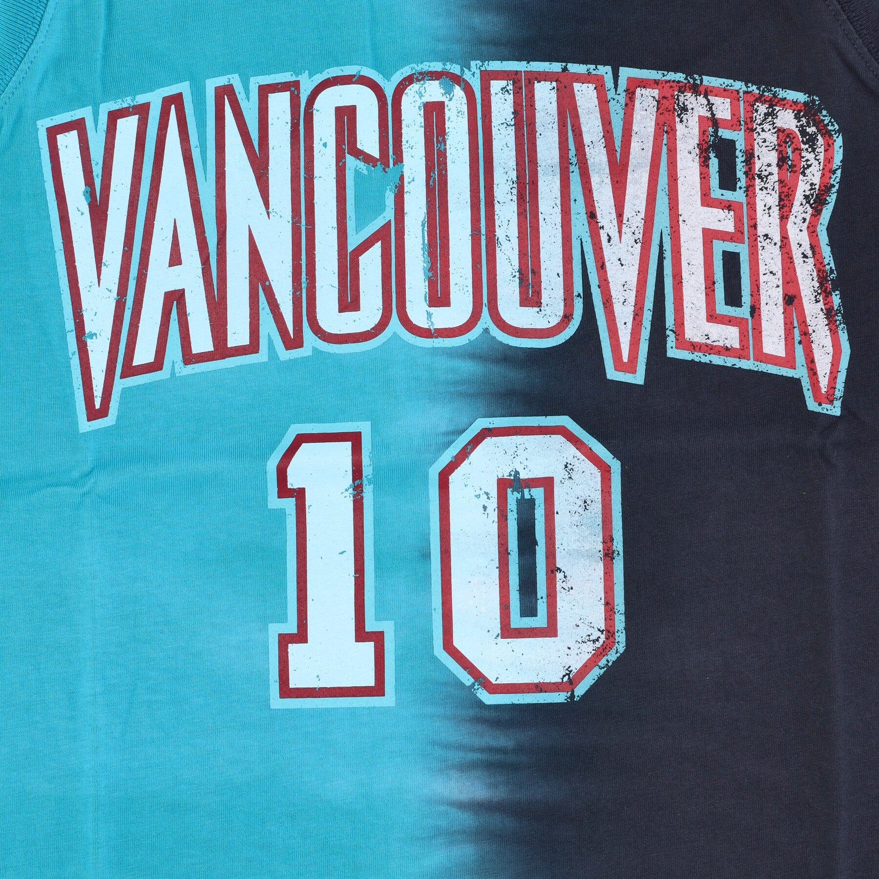 Mitchell & Ness, Canotta Uomo Nba Vertical Tie Dye Tank Hardwood Classics No 10 Mike Bibby Vangri, 