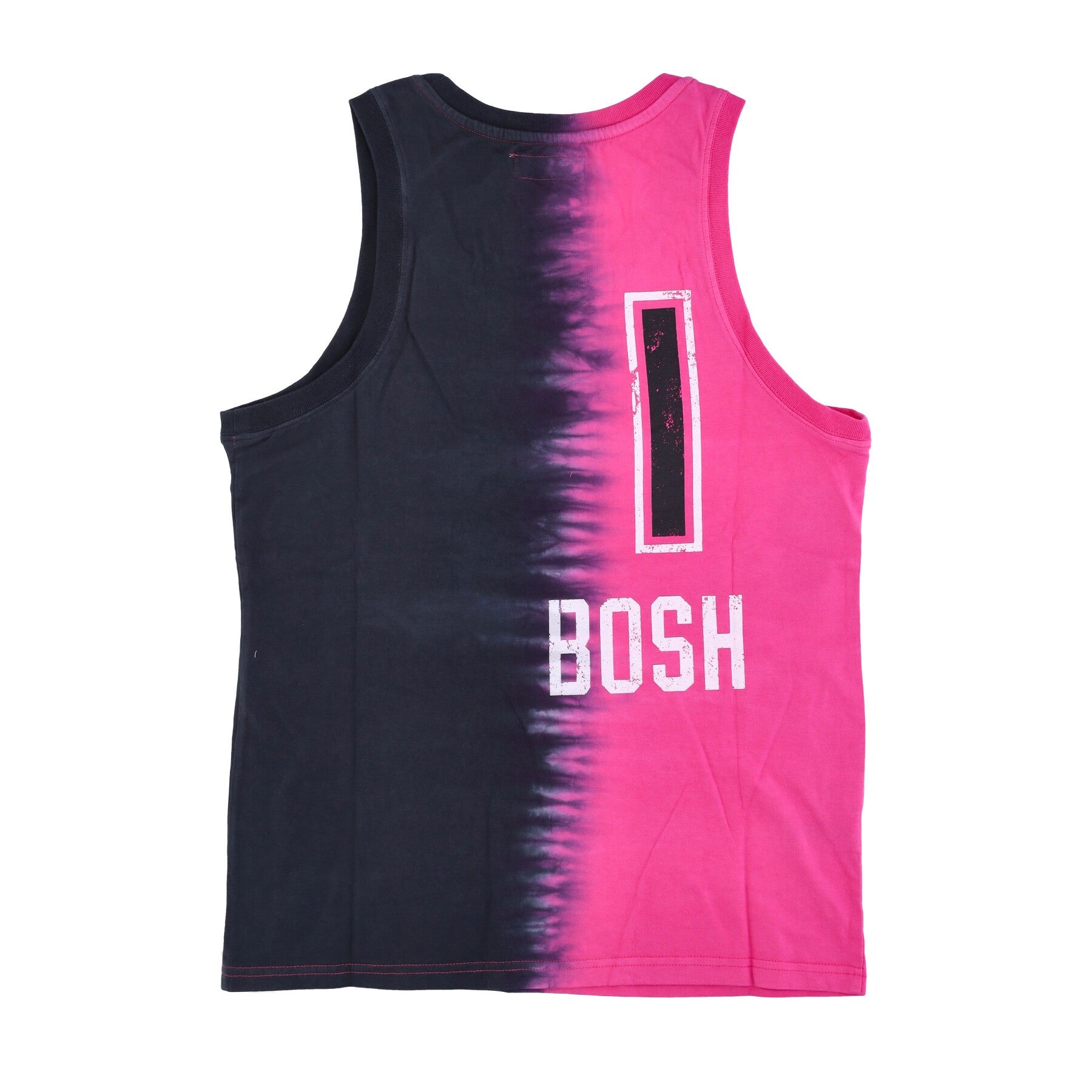 Mitchell & Ness, Canotta Uomo Nba Vertical Tie Dye Tank Hardwood Classics No 1 Chris Bosh Miahea, 