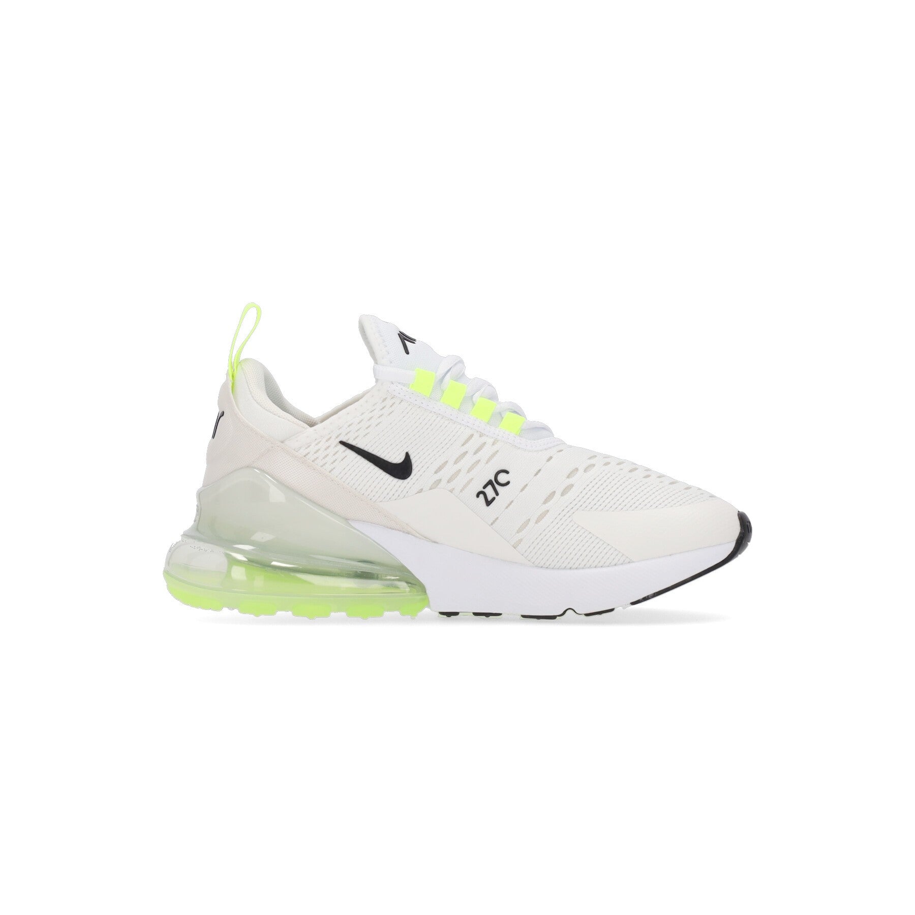 W Air Max 270 Women's Low Shoe White/black/light Bone/ghost Green