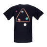 Huf, Maglietta Uomo Dirty Pool Tee, Black