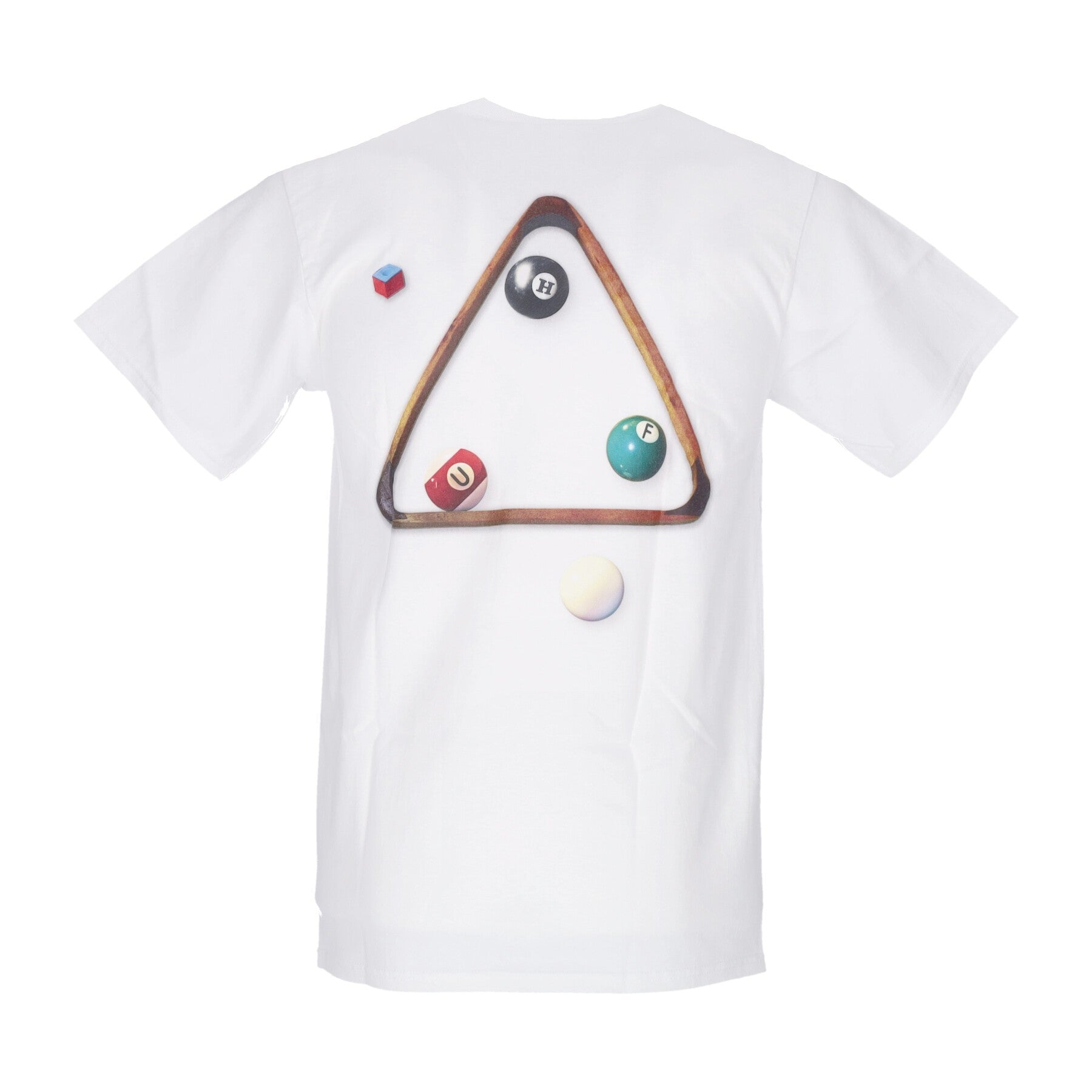 Huf, Maglietta Uomo Dirty Pool Tee, White