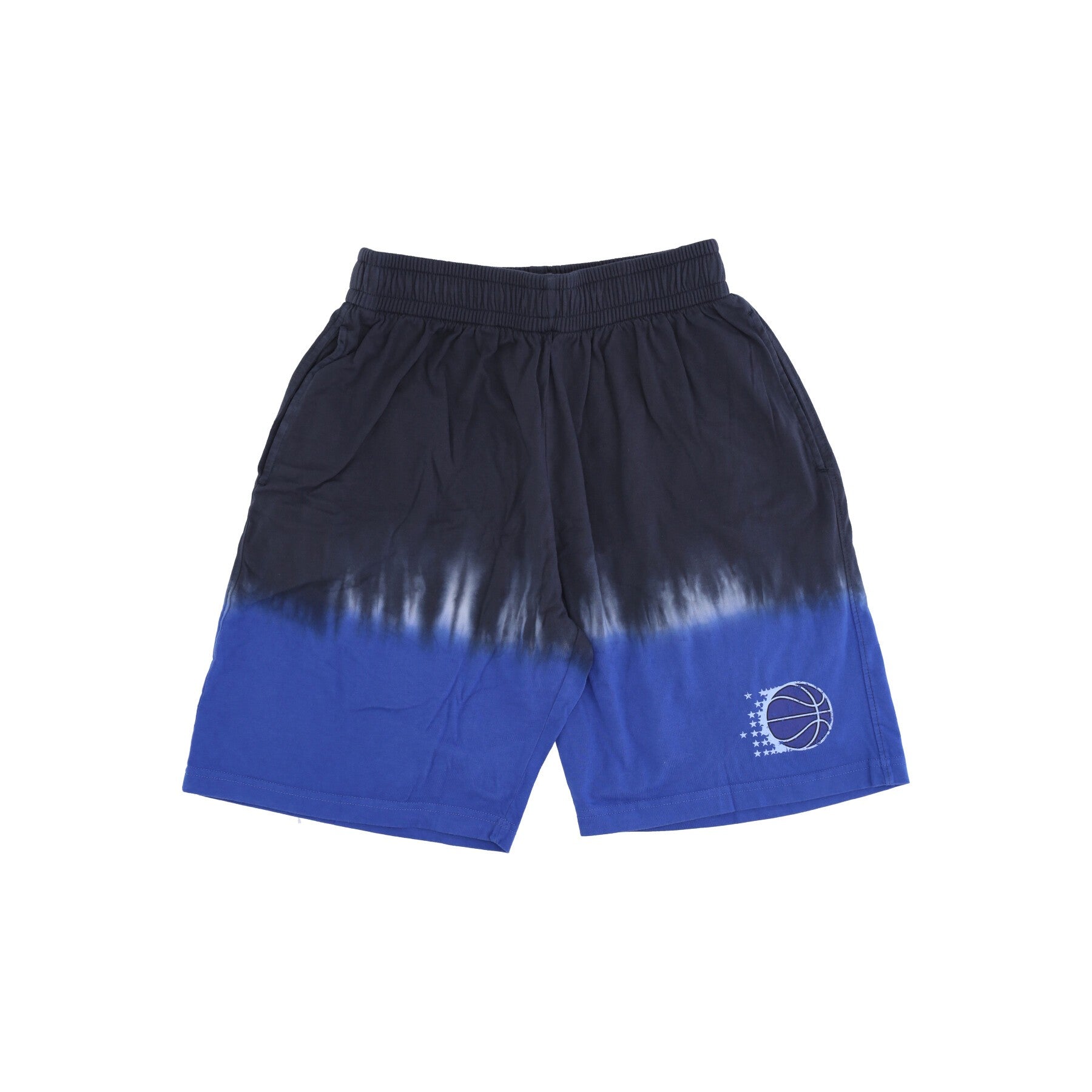 Mitchell & Ness, Pantalone Corto Uomo Nba Horizontal Tie Dye Short Hardwood Classics Orlmag, Original Team Colors