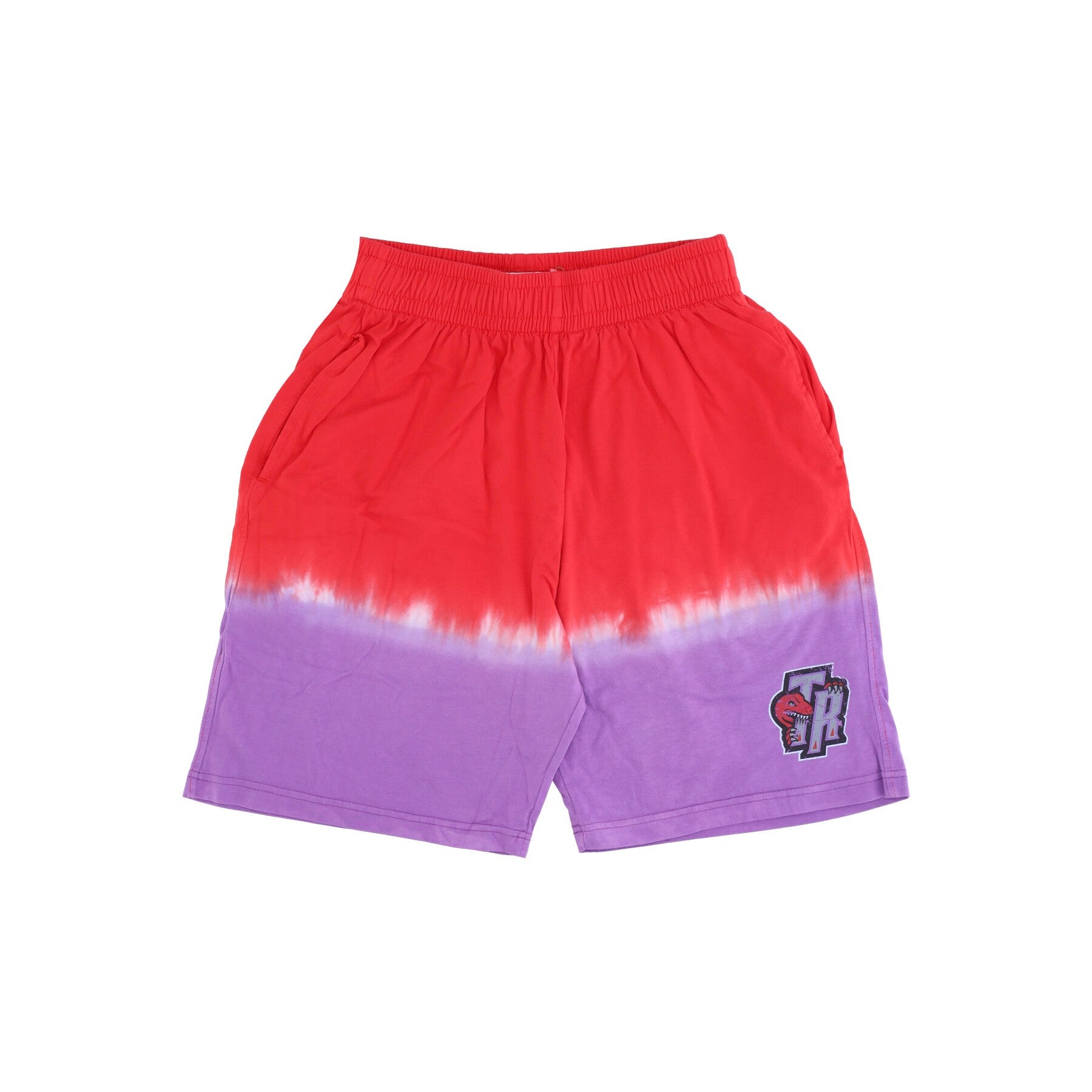 Mitchell & Ness, Pantalone Corto Uomo Nba Horizontal Tie Dye Short Hardwood Classics Torrap, Original Team Colors