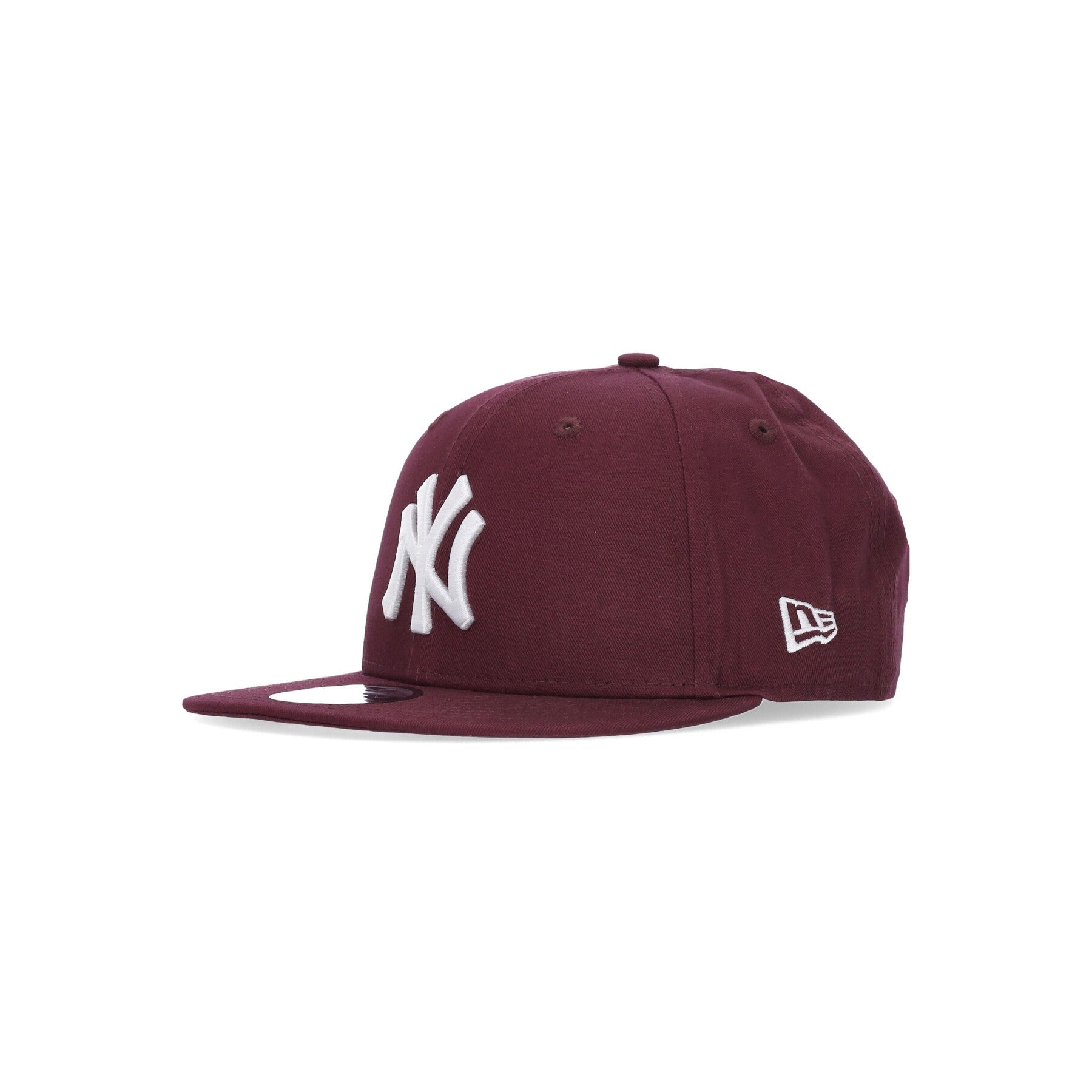 New Era, Cappellino Visiera Piatta Uomo Mlb 950 Neyyan, Maroon/white