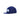 Home Base 6 Panel Blue Men's Flat Visor Cap