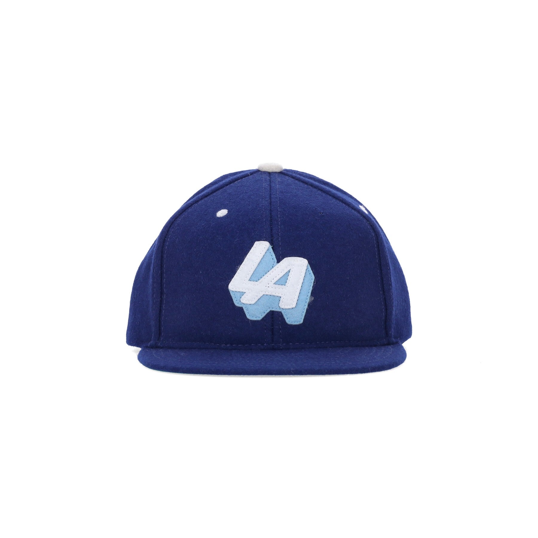 Home Base 6 Panel Blue Men's Flat Visor Cap