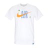 Nike, Maglietta Uomo Sportswear Dna Hbr Crew Tee, White