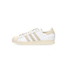 Adidas, Scarpa Bassa Uomo Superstar, Cloud White/cream White/blue Bird