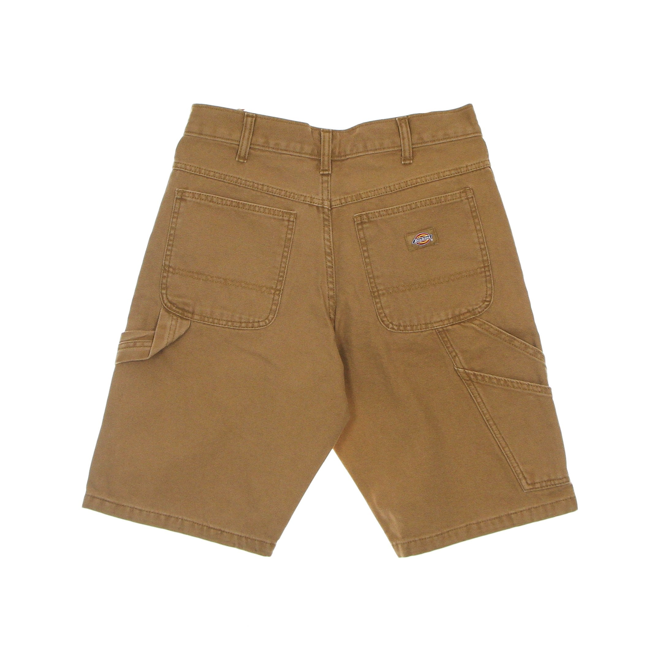 Dickies, Pantalone Corto Uomo Duck Canvas Short, Stone Washed Brown Duck