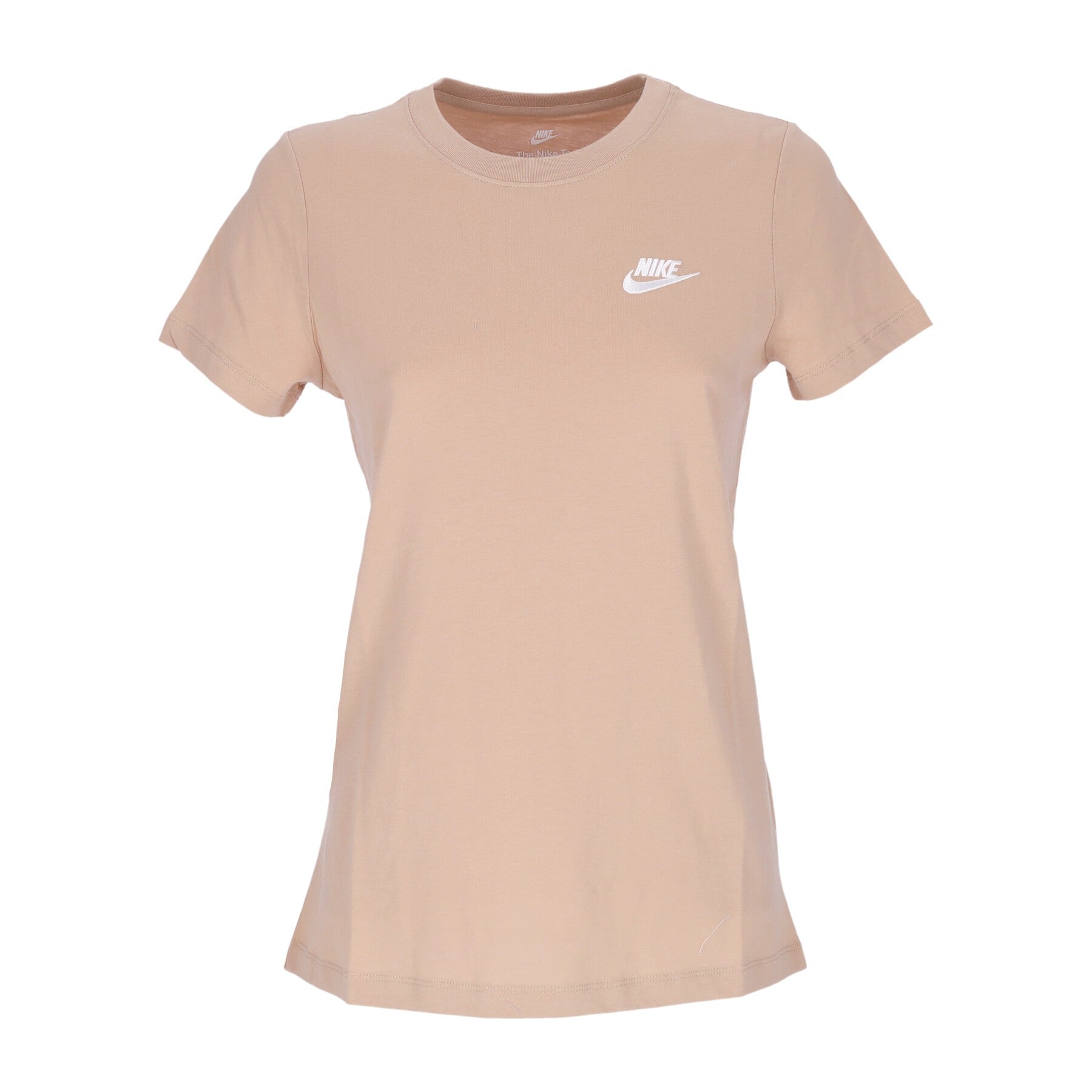 Nike, Maglietta Donna Sportswear Club Tee, Hemp