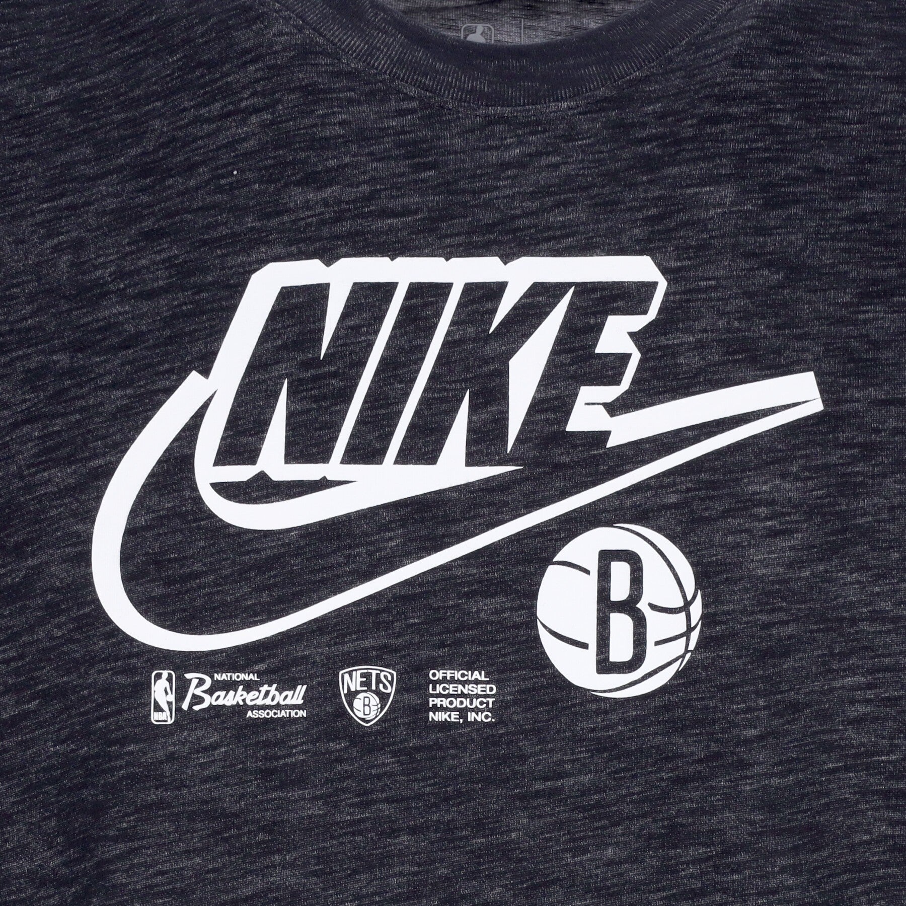 Nike Nba, Maglietta Uomo Nba Dri-fit Essential Logo Tee Bronet, Black