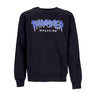 Thrasher, Felpa Girocollo Uomo Jagged Logo Crewneck, Black/blue