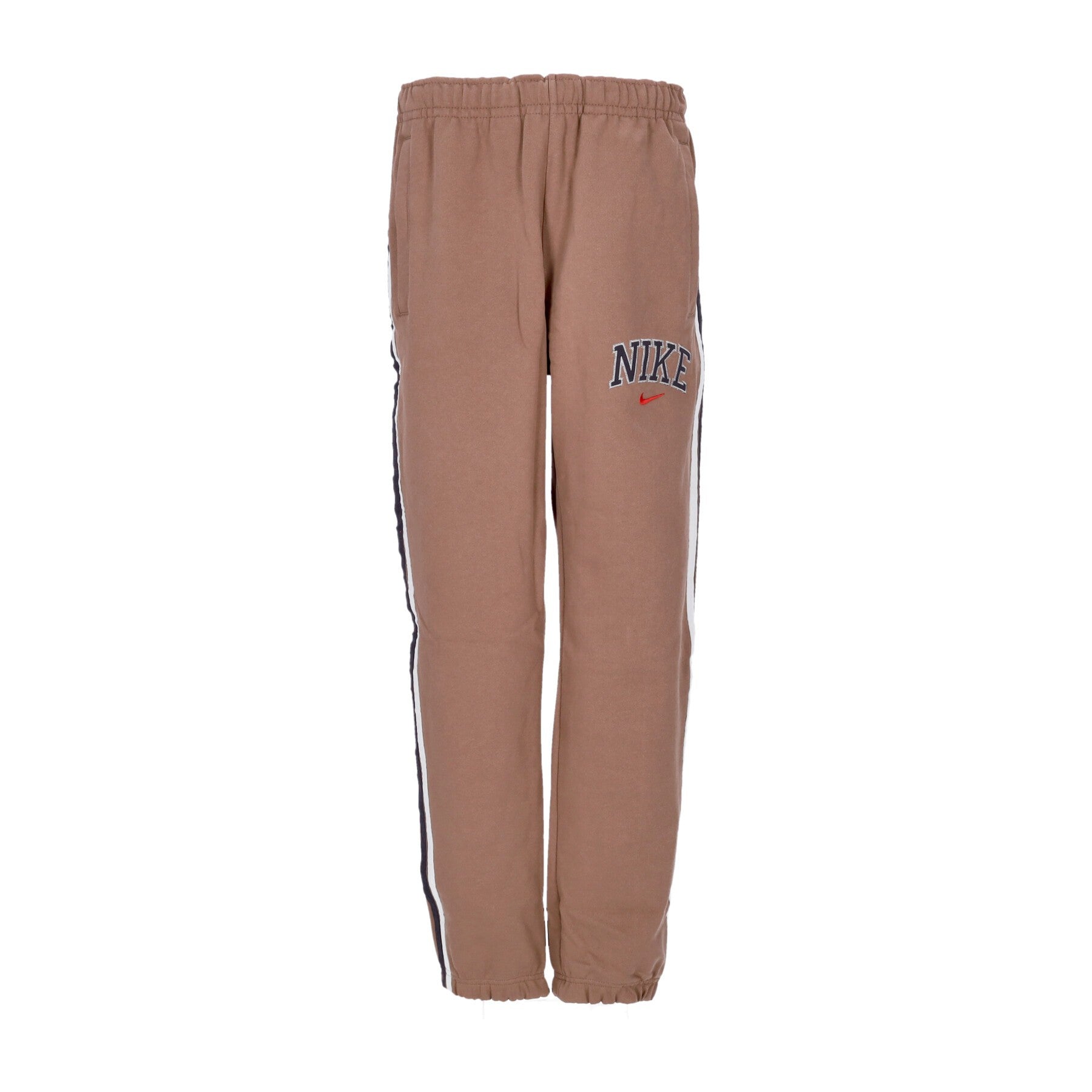 Pantalone Tuta Leggero Uomo Sportswear Retro Cf Fleece Pant Bb Archaeo Brown