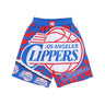 Mitchell & Ness, Pantaloncino Tipo Basket Uomo Nba Jumbotron 2.0 Mesh Short Hardwood Classics Loscli, Original Team Colors