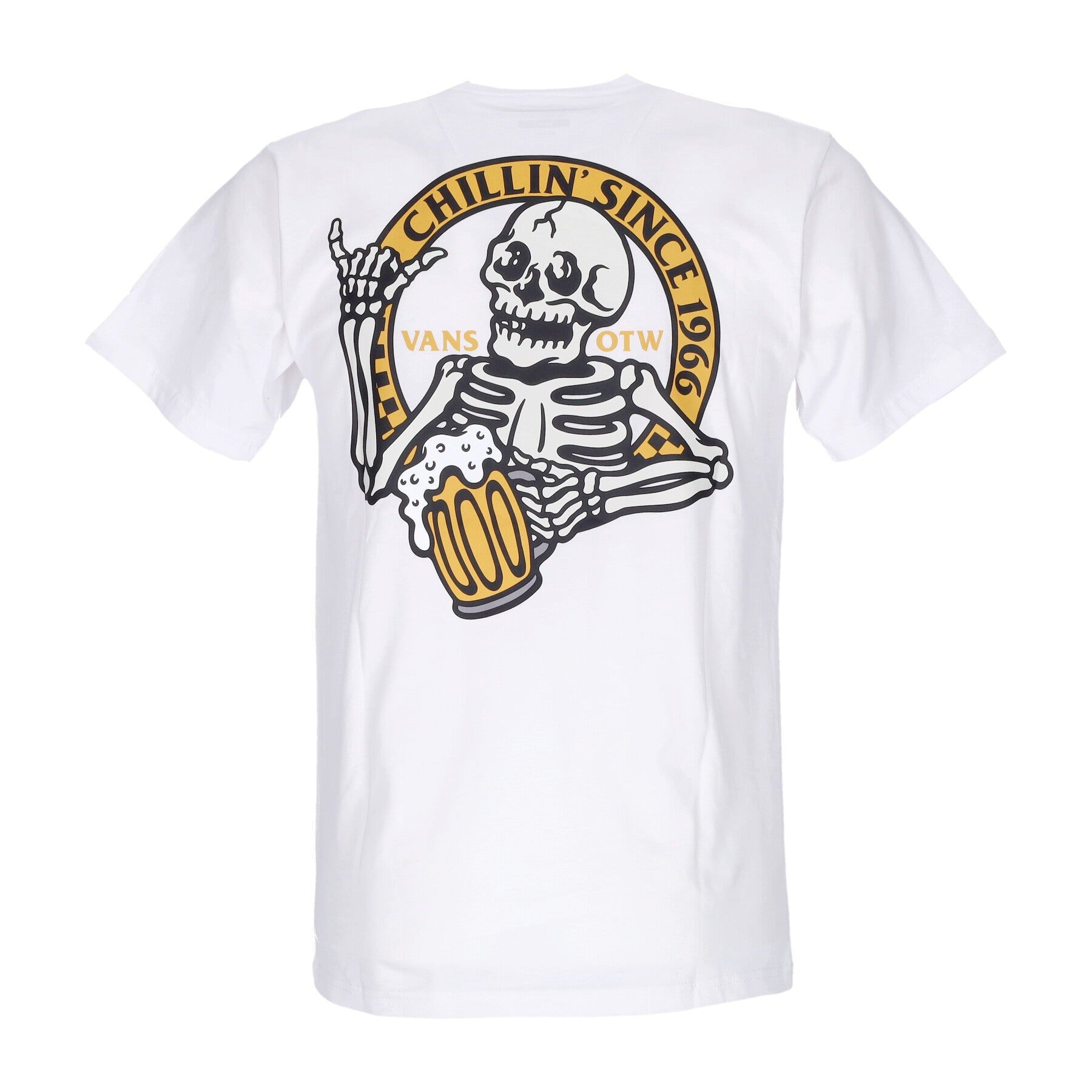 Vans, Maglietta Uomo Chillin Since 66 Tee, White