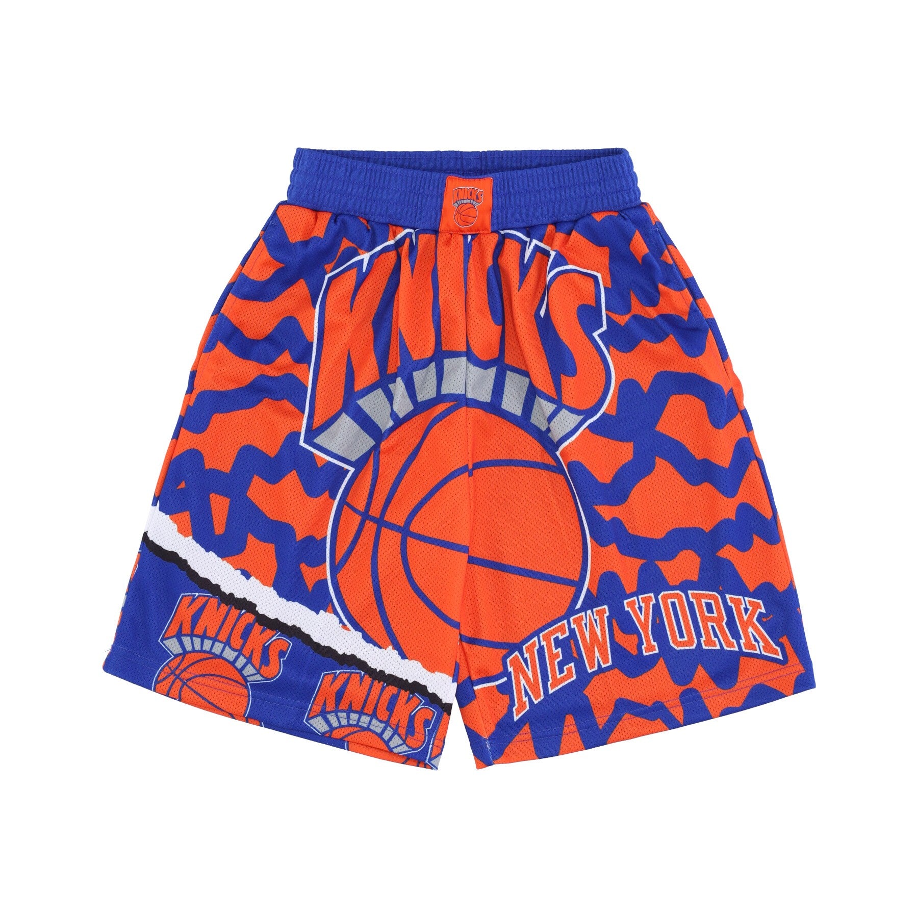 Mitchell & Ness, Pantaloncino Tipo Basket Uomo Nba Jumbotron 2.0 Mesh Short Hardwood Classics Neykni, Original Team Colors