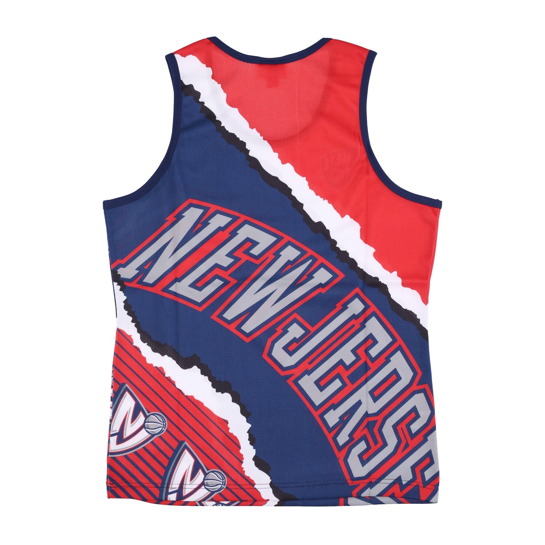 Mitchell & Ness, Canotta Tipo Basket Uomo Nba Jumbotron 2.0 Mesh Tank Hardwood Classics Nejnet, Original Team Colors