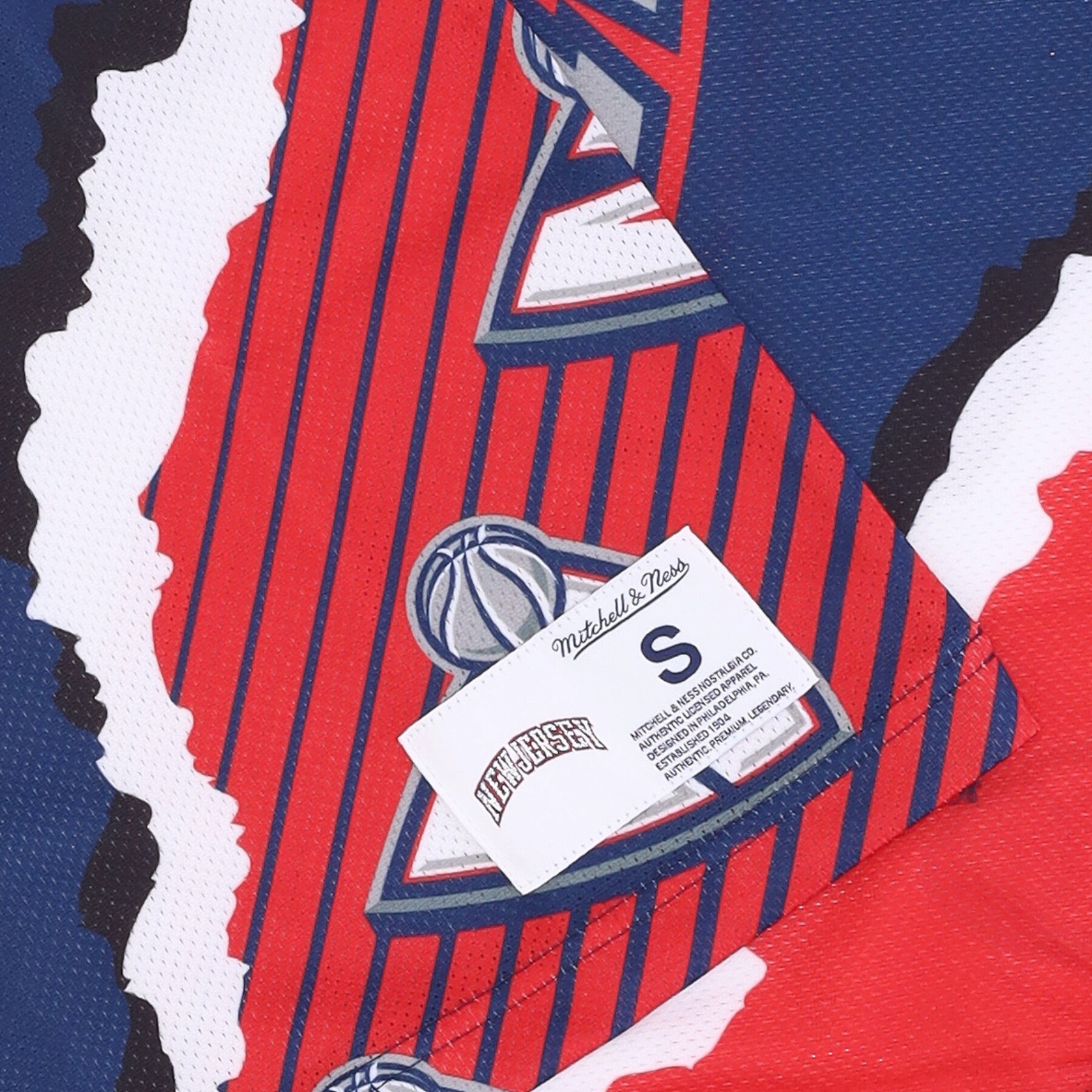 Mitchell & Ness, Canotta Tipo Basket Uomo Nba Jumbotron 2.0 Mesh Tank Hardwood Classics Nejnet, 