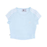 Adidas, Maglietta Corta Donna Cropped Tee, Almost Blue