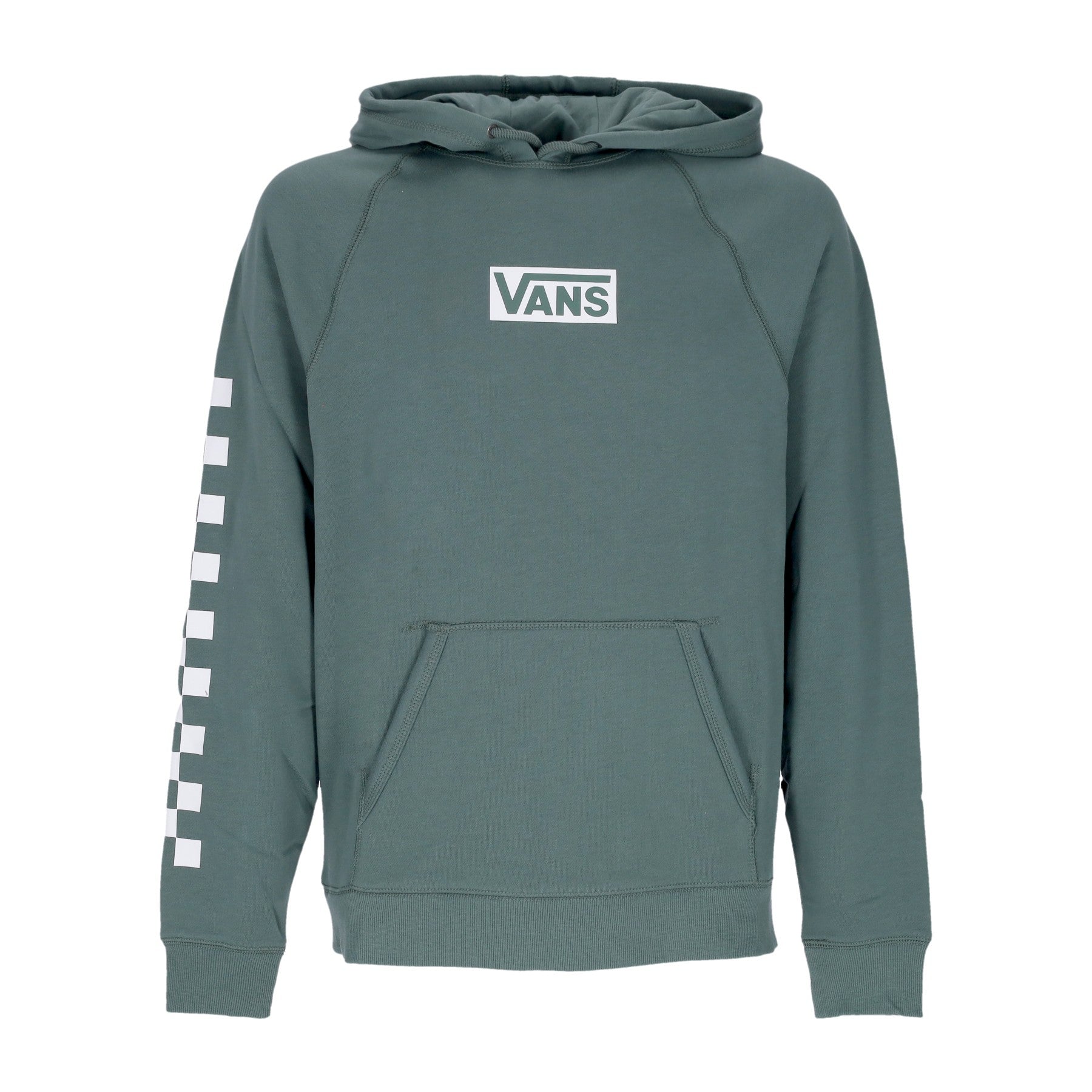 Vans, Felpa Cappuccio Uomo Versa Standard Hoodie, Duck Green