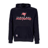 New Era, Felpa Cappuccio Uomo Nfl Script Team Hoody Tambuc, Black/scarlet