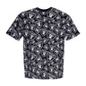 New Era, Maglietta Uomo Nfl Team All Over Print Oversized Tee Lasrai, Black/white