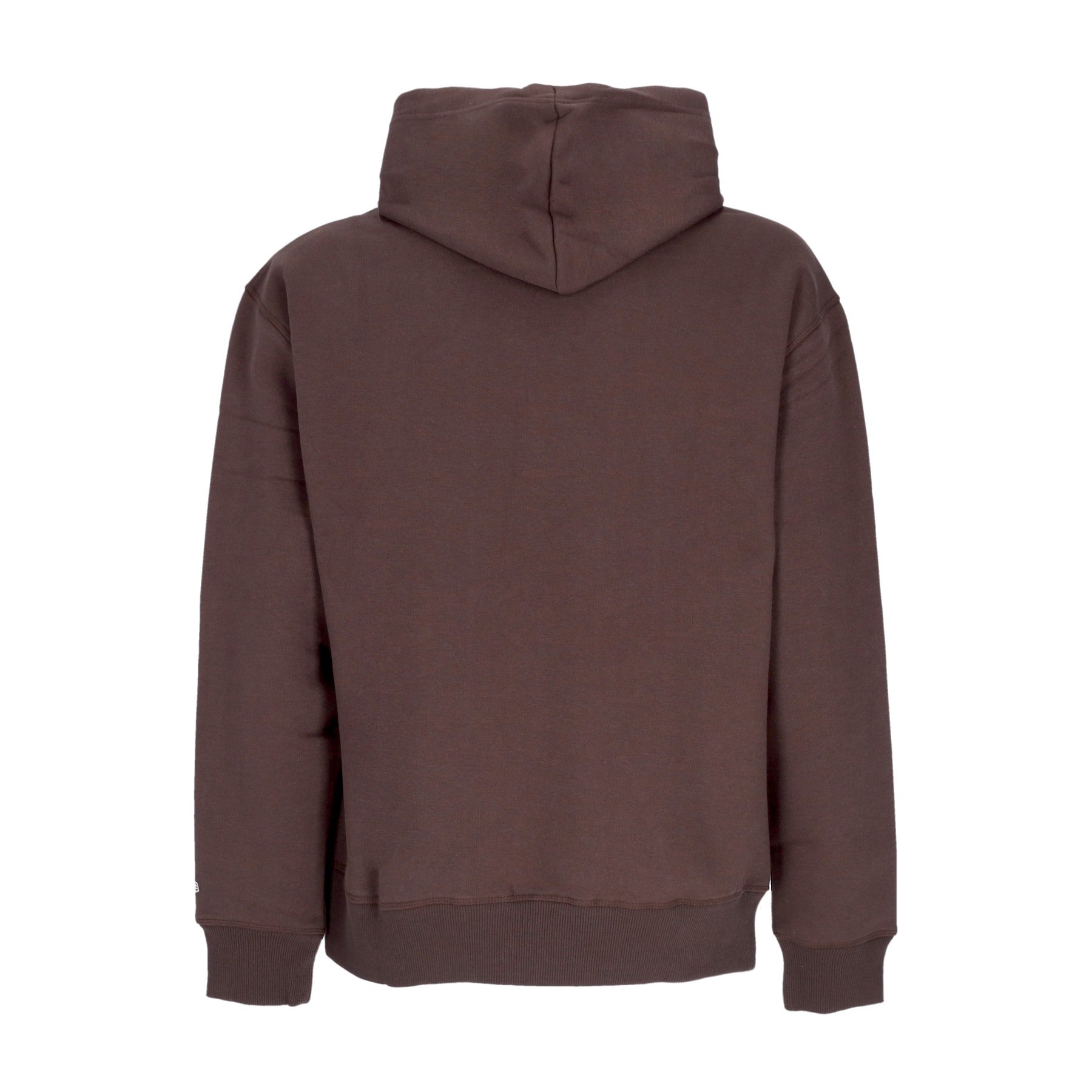 Felpa Cappuccio Uomo Ne Heritage Oversized Hoody Newera Brown/white