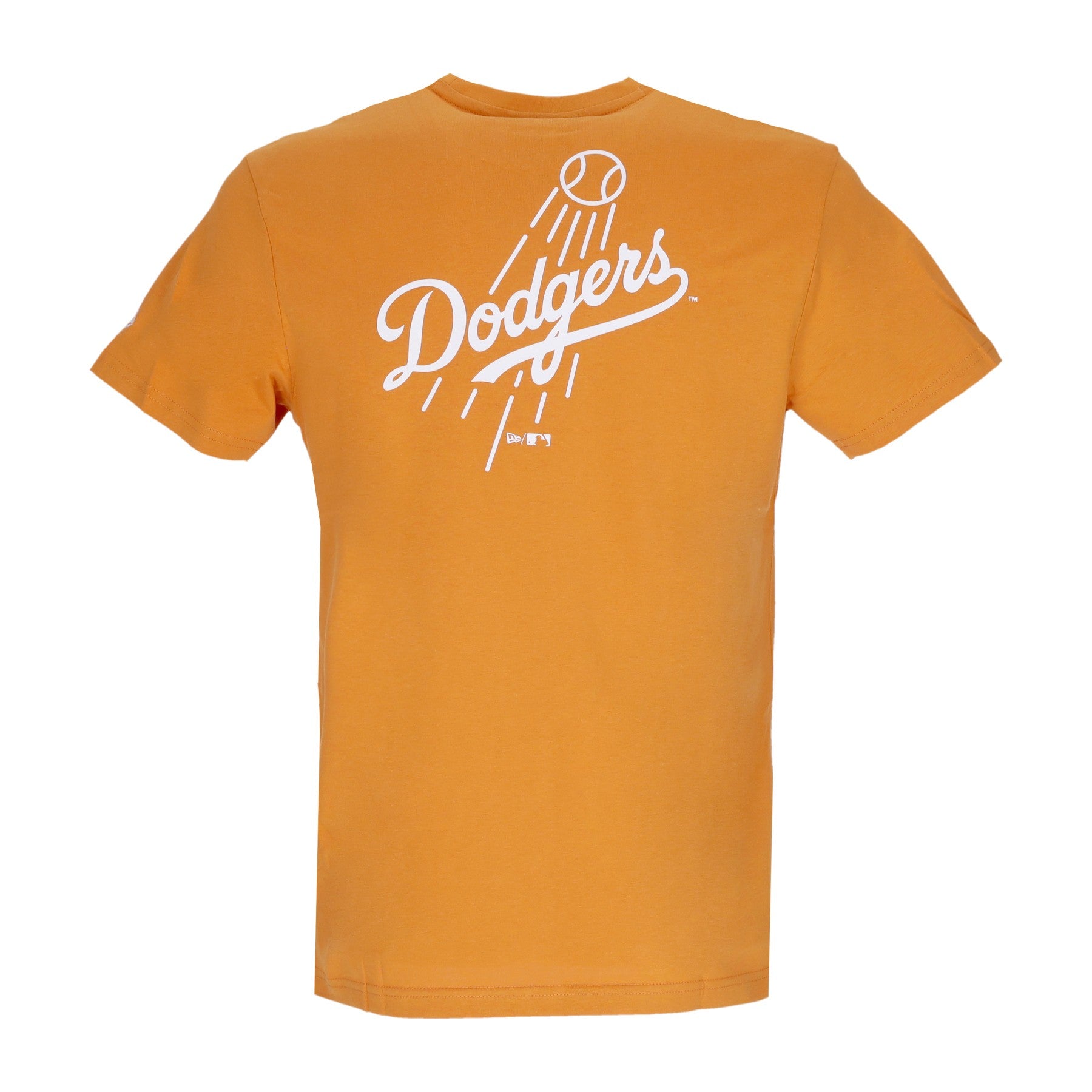 New Era, Maglietta Uomo Mlb League Essentials Bp Tee Losdod, Orange/white