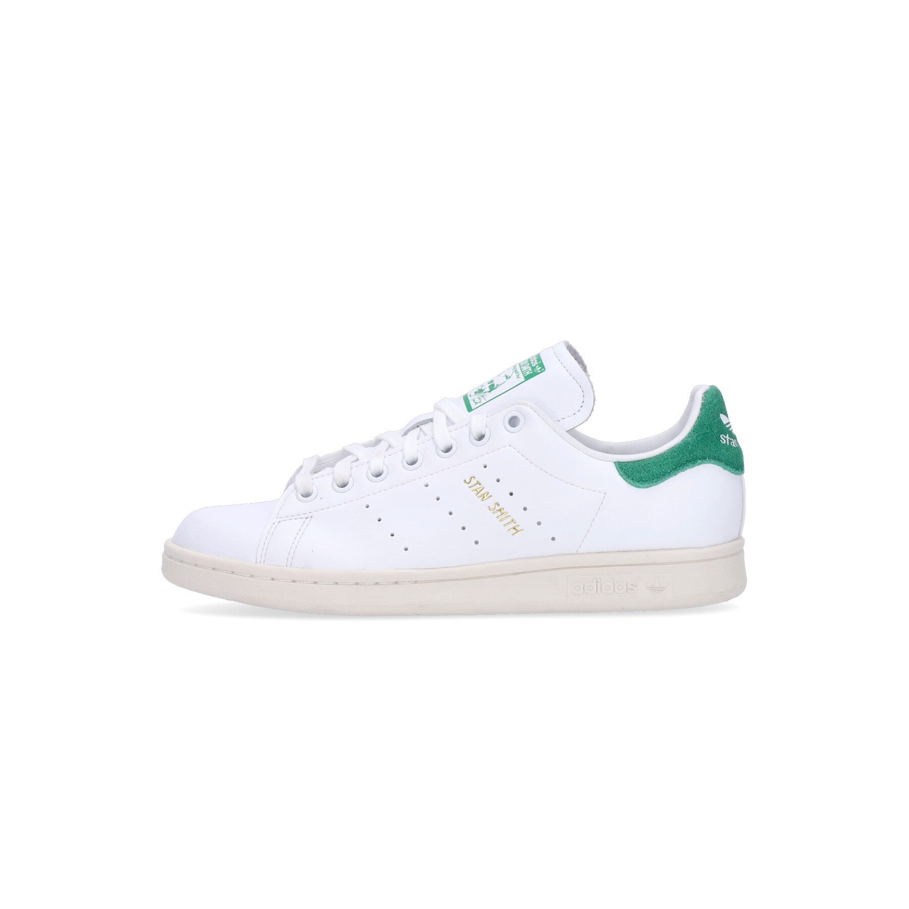 Adidas, Scarpa Bassa Uomo Stan Smith, Cloud White/green/off White