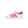 Adidas, Scarpa Bassa Uomo Superstar, Cloud White/vivid Red/cloud White