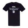 New Era, Maglietta Uomo Nfl Script Tee Seasea, Black/obsidian Blue