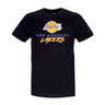 New Era, Maglietta Uomo Nba Script Tee Loslak, Black/true Purple