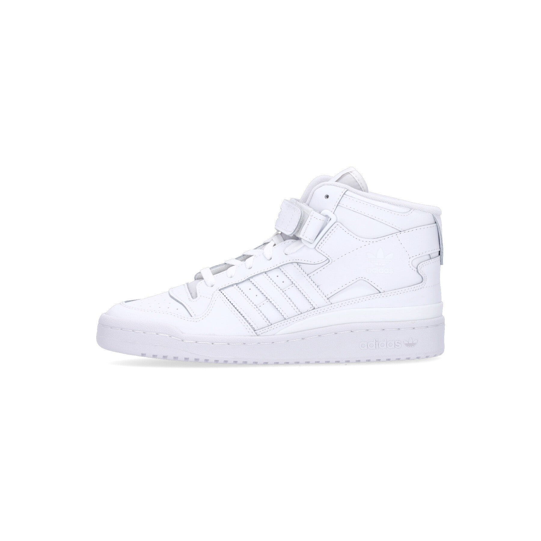 Adidas, Scarpa Basket Uomo Forum Mid, Cloud White/cloud White/cloud White