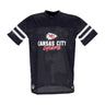 New Era, Casacca Uomo Nfl Script Mesh Tee Kanchi, Black/white