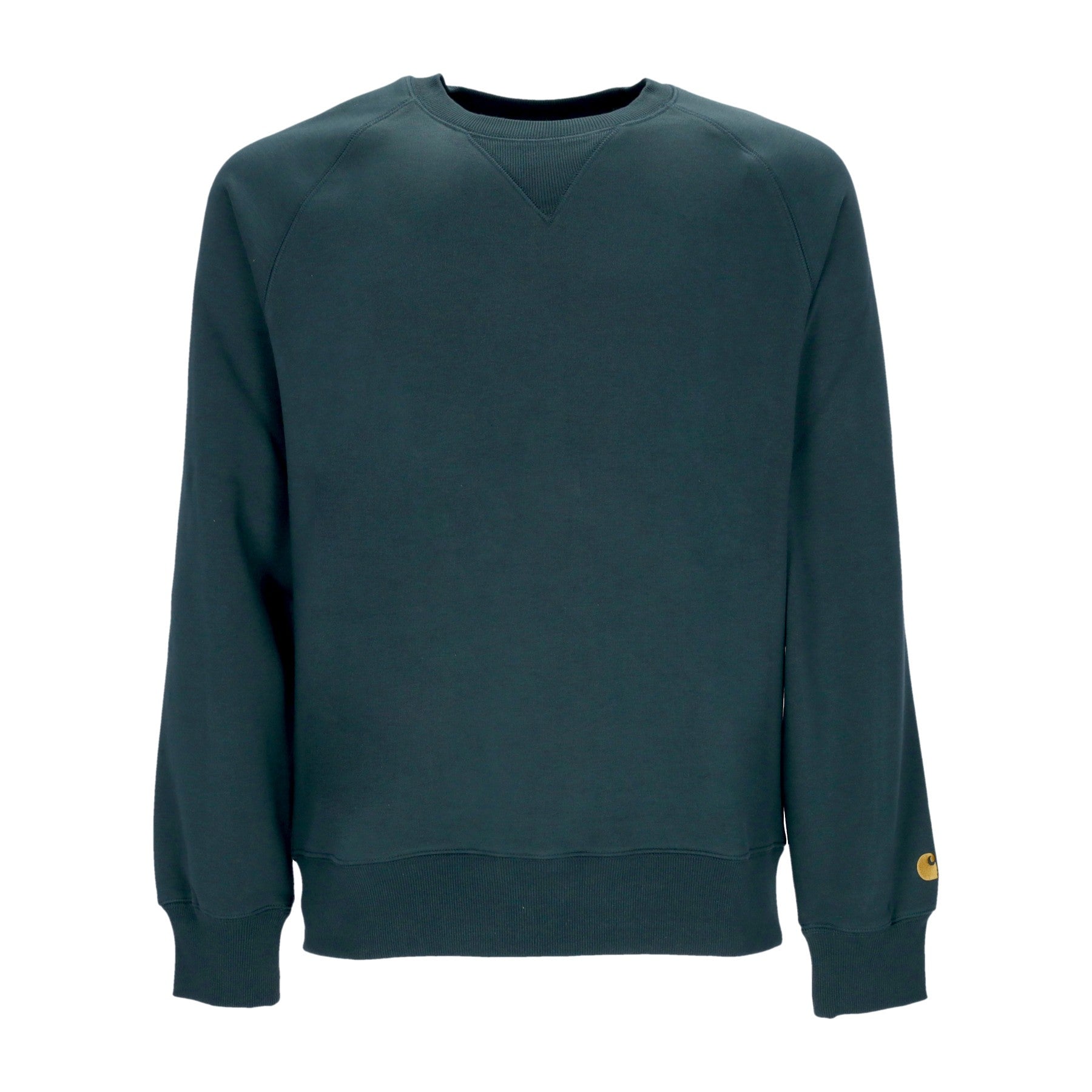 Felpa Girocollo Uomo Chase Sweatshirt Juniper/gold