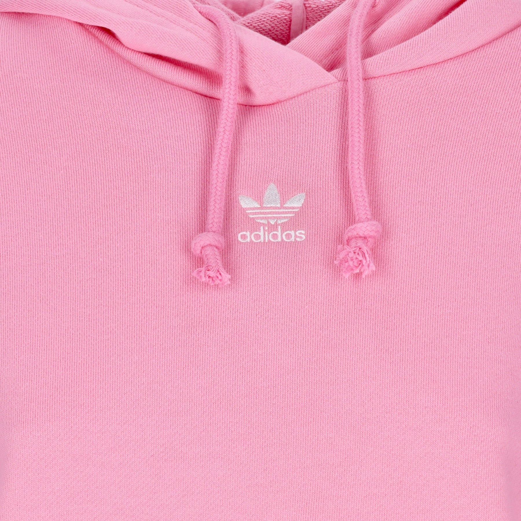 Adidas, Felpa Leggera Cappuccio Corta Donna Adicolor Essentials Crop Hoodie, 