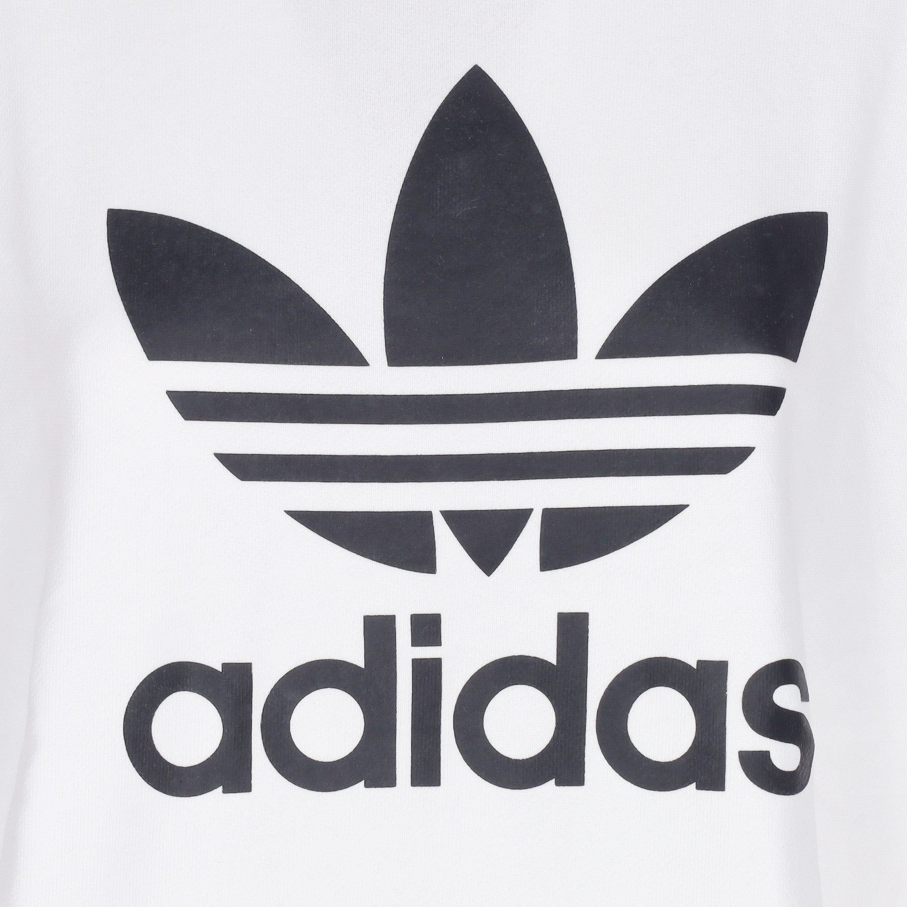 Adidas, Felpa Leggera Girocollo Donna Trefoil Crewneck, 