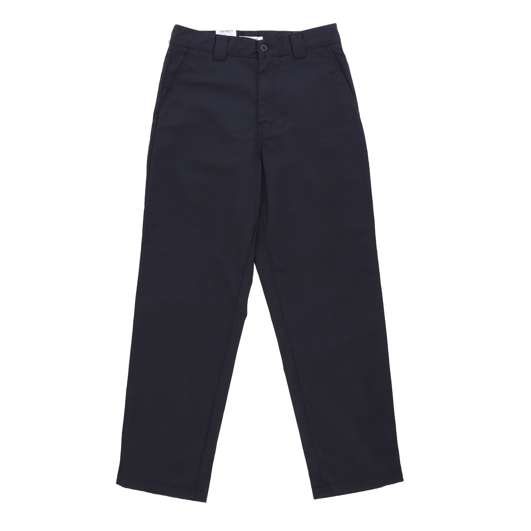 Carhartt Wip, Pantalone Lungo Donna W Master Pant, Black Rinsed