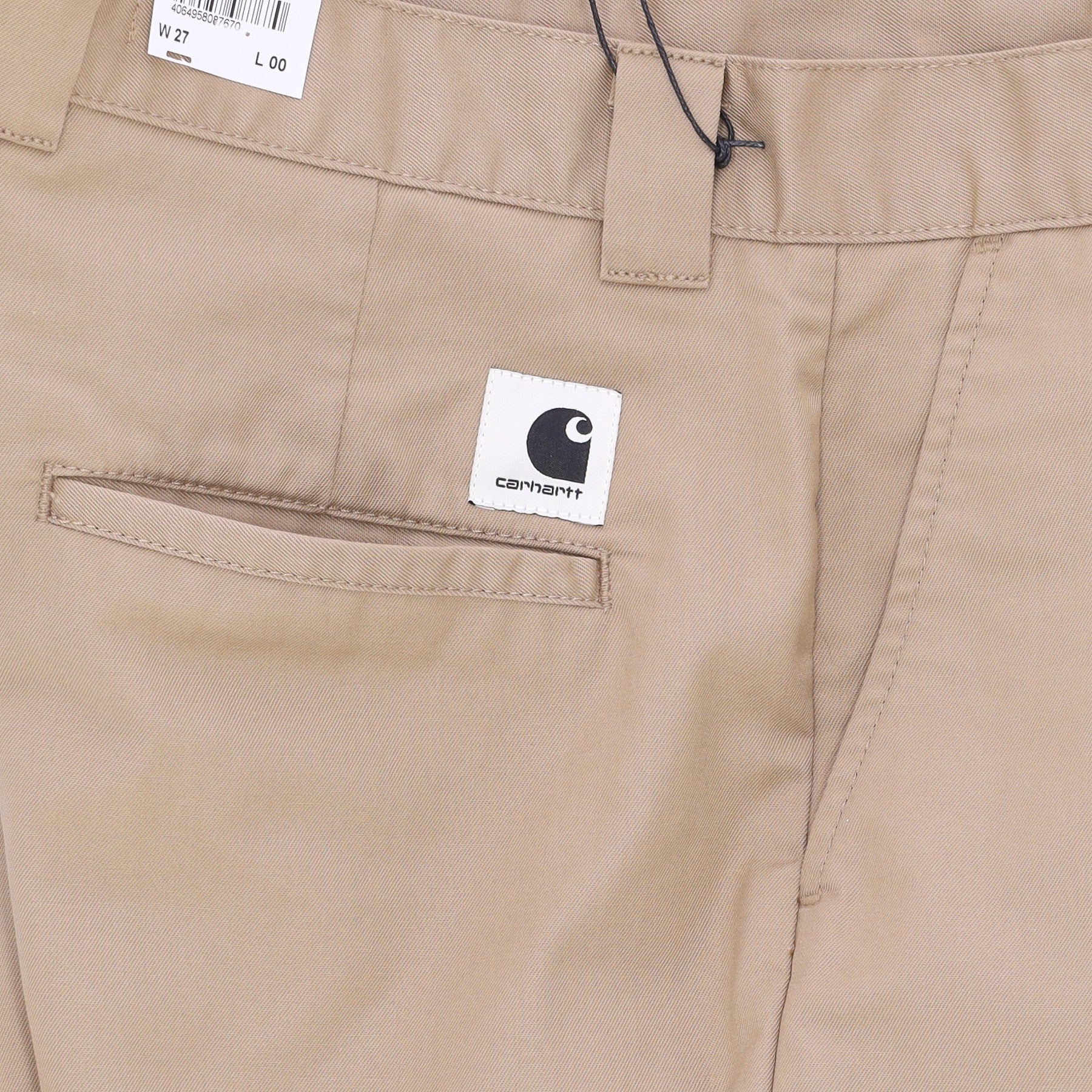 Carhartt Wip, Pantalone Lungo Donna W Master Pant, 