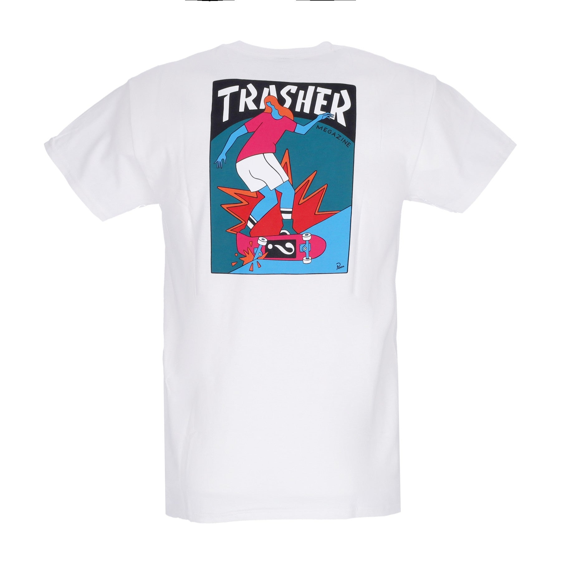 Thrasher, Maglietta Uomo Hurricane Tee, 