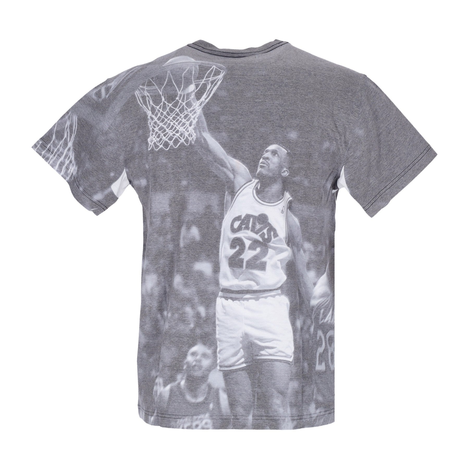 Mitchell & Ness, Maglietta Uomo Nba Above The Rim Sublimated Tee Hardwood Classics Larry Nance Clecav, 