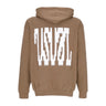 Usual, Felpa Cappuccio Uomo Digi Hoodie, Brown