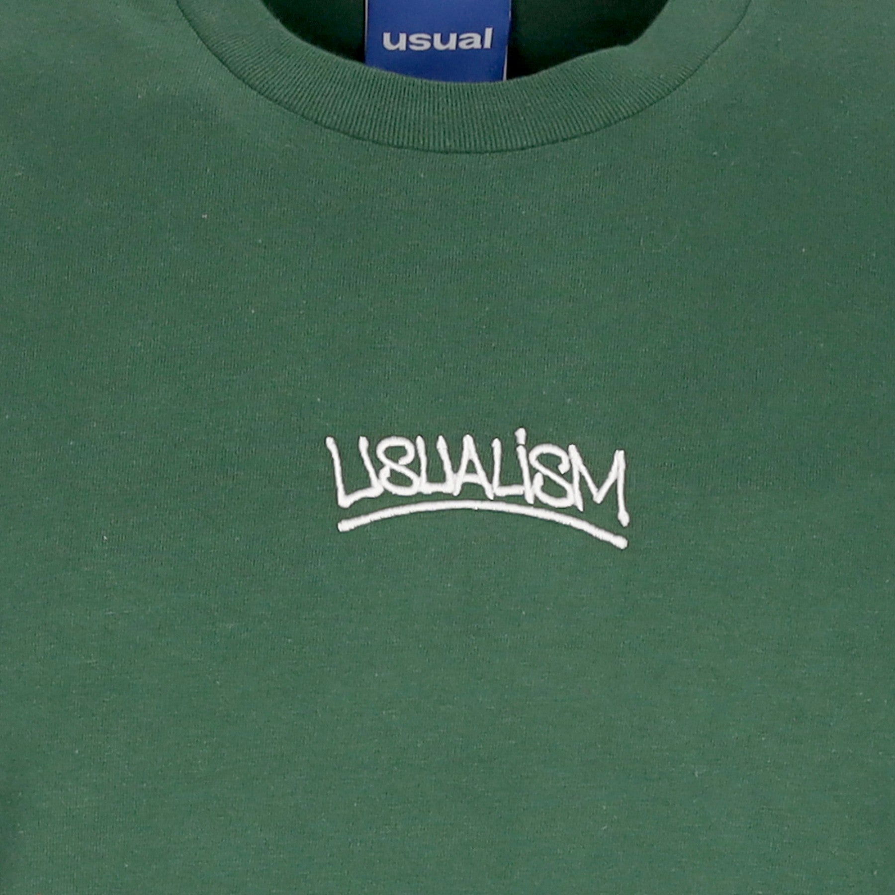 Usual, Maglietta Uomo Usualism Embroidered Tee, 