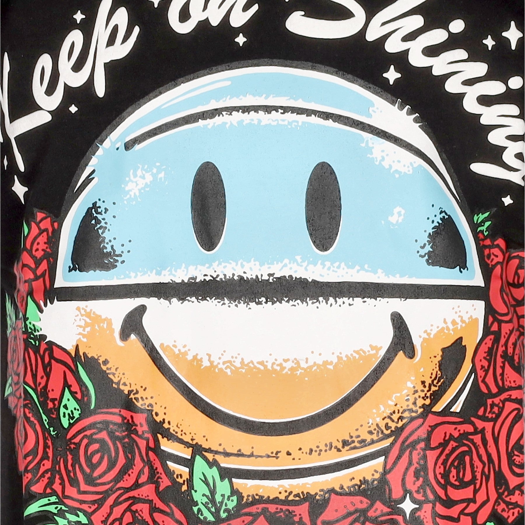 Market, Maglietta Uomo Smiley Keep On Shining Tee X Smiley, 