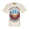 Market, Maglietta Uomo Smiley Keep On Shining Tee X Smiley, Cream