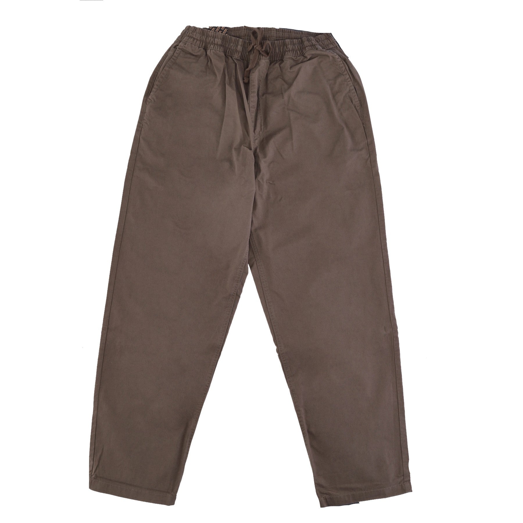 Vans, Pantalone Lungo Uomo Range Baggy Tapered Elastic Waist Pant, Canteen