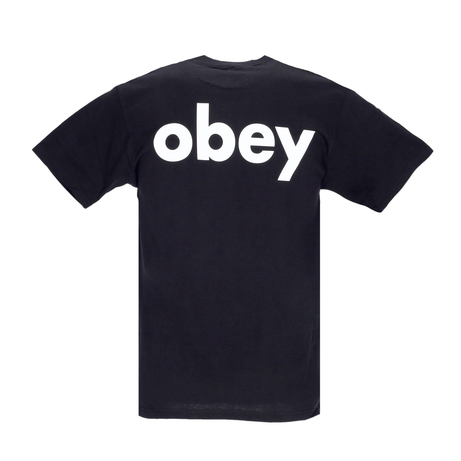 Obey, Maglietta Uomo Lower Case Classic Tee, Black